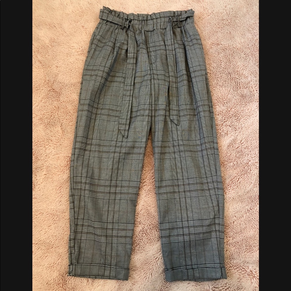 paper bag plaid wild fable pants